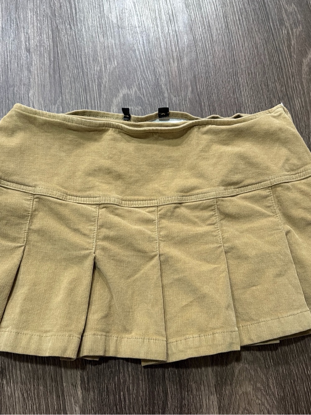 Superdry women's vintage pleated mini skirt size 8